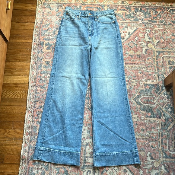 J. Crew Light Blue Flare & Wide Leg Jeans - Picture 1 of 10